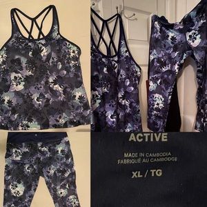 Women’s Activewear-Tank Top & Capris